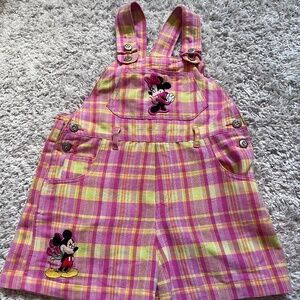 Vintage 90's Mickey for Kids Overalls